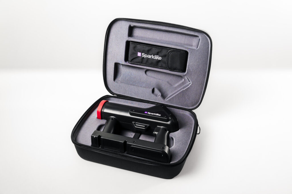 Sparklike Handheld Nova in its case 