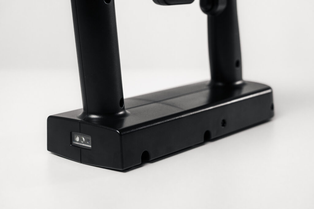 Sparklike handheld nova uses code scanning to connect gas fill results to a units